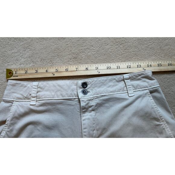 bella dahl Saige Wide Leg Crop-Capri Khaki Pants Size 28 - Picture 7 of 12